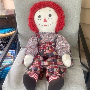 Classic Rag Doll with Red Hair